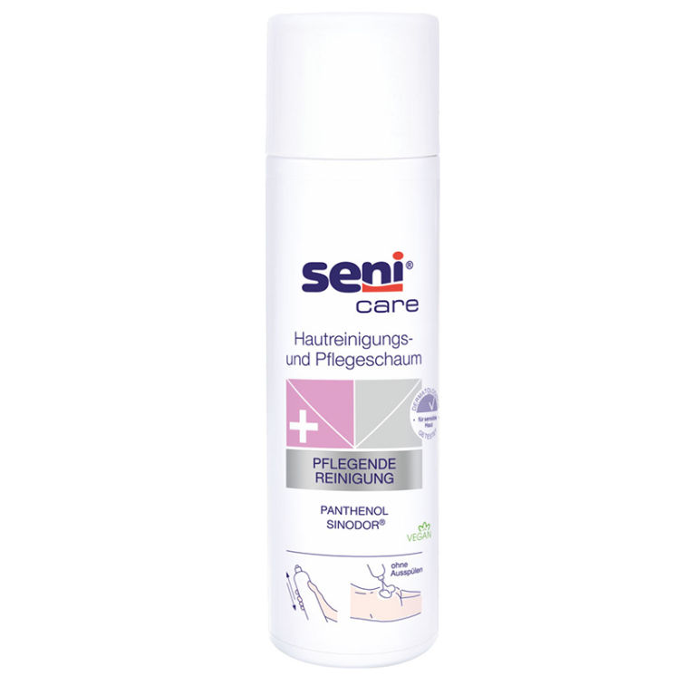 Seni Care Hautreinigungs- und Pflegeschaum, 500 ml