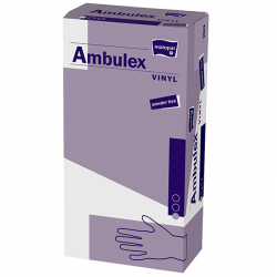 Seni Ambulex Vinyl Handschuhe, Größe L, 1x100