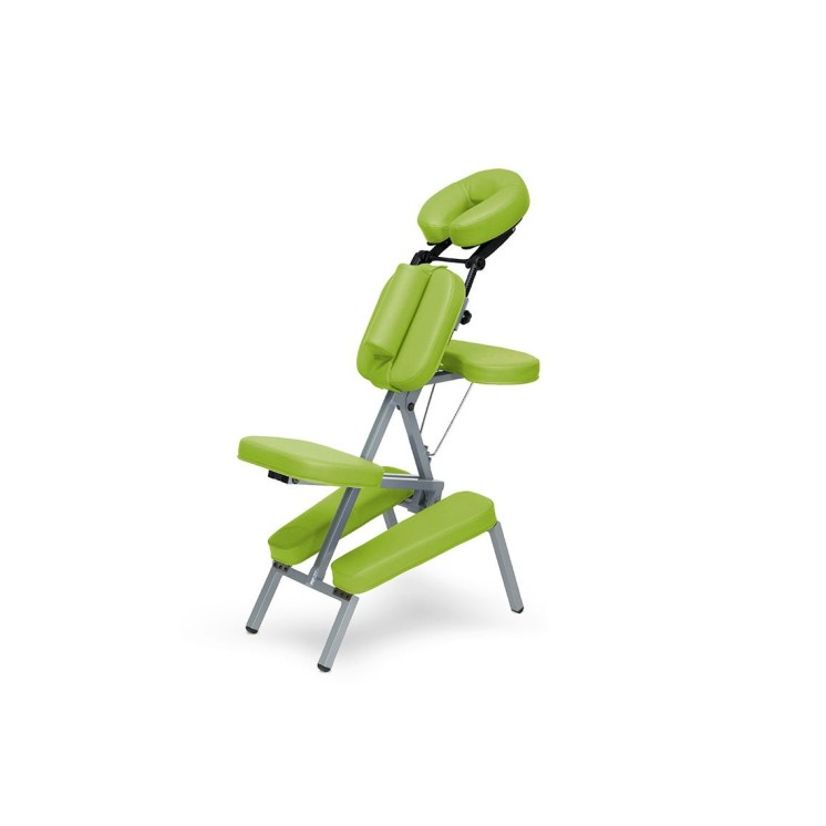 Massagestuhl klappbar Aluminium, lime