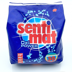 Vollwaschpulver, Sentimat Oxi power, 2.55kg