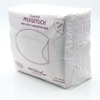 Sensilind SuperSoft Pflegetuch, Tücher, 1x50 Stück