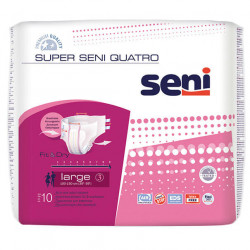 Super Seni Quatro, Größe Large, 1x10 Stück