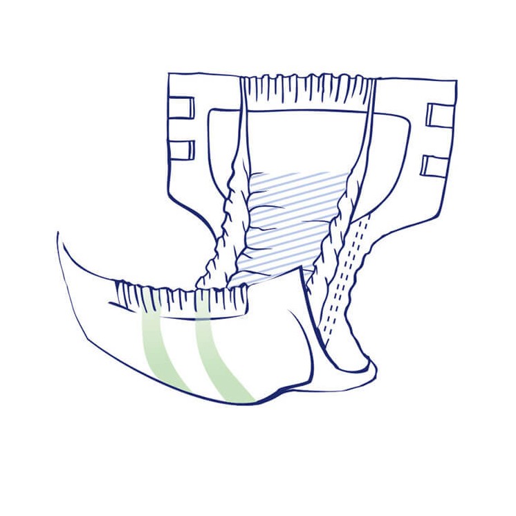 Seni Super Trio, Größe Medium, 1x10 Stück