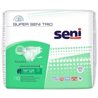 Super Seni Trio, Größe Large, 1x10 Stück