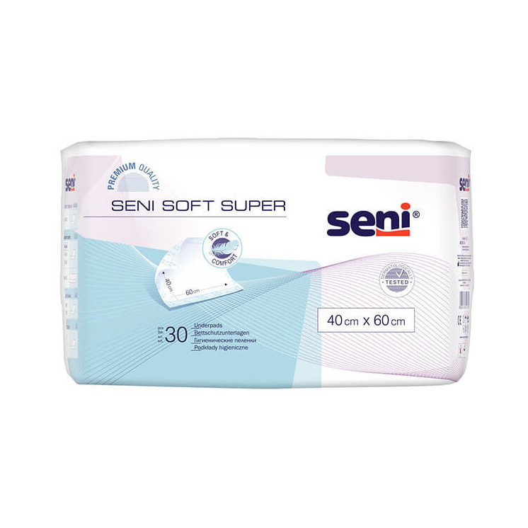 Seni Soft Super 40x60cm, KARTON 4x30 Stück