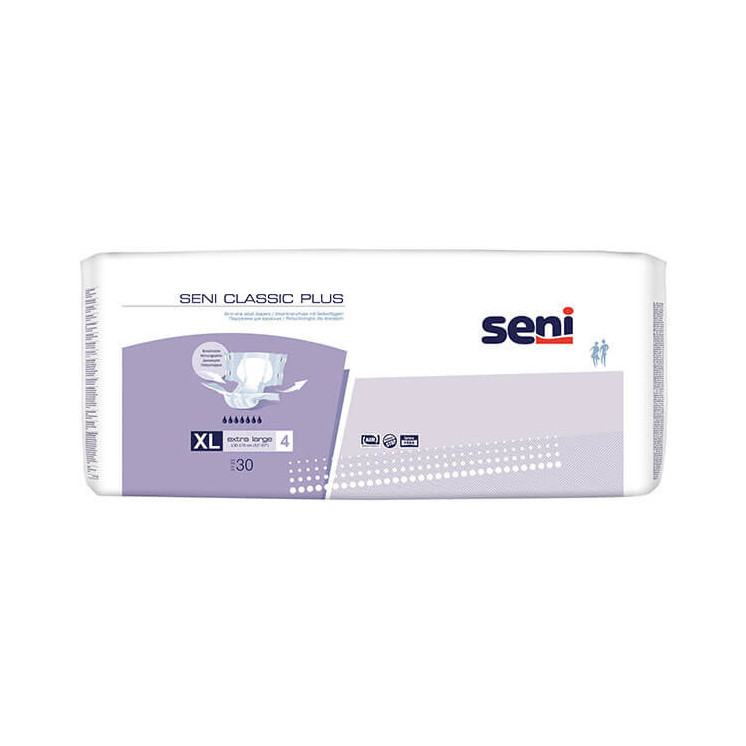 Seni Classic Plus Extra Large, Karton 3x30 Stück