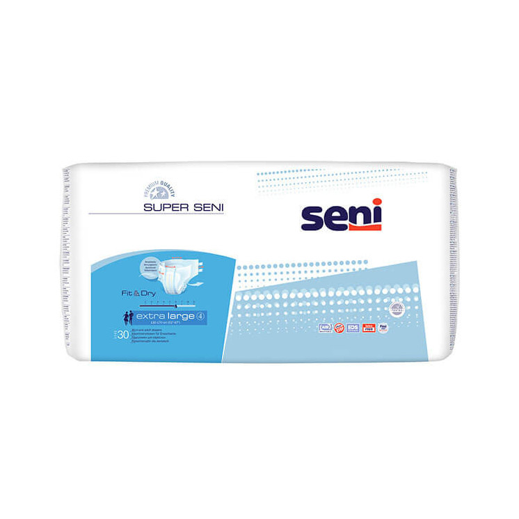 Seni Super Seni Extra Large, Karton 4x30 Stück