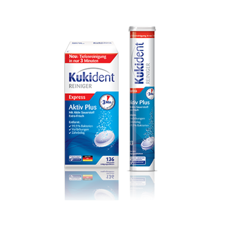 Kukident Aktiv Plus Tabs 99 St