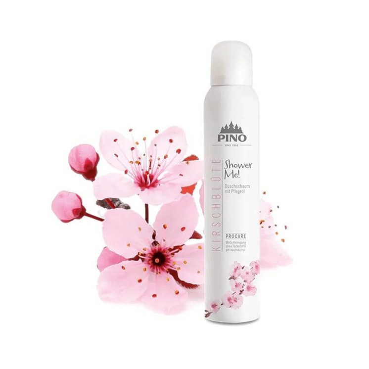 Pino Shower Me! Duschschaum Kirschblüte, 200 ml