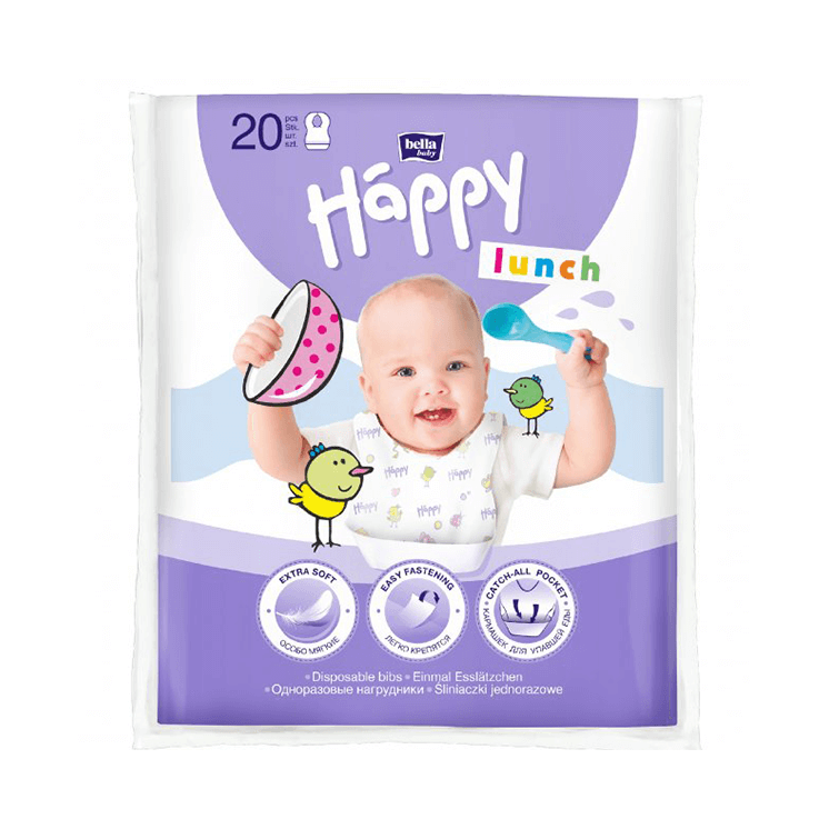 bella baby Happy lunch Einweglätzchen, 20 Stück