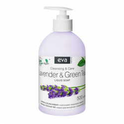 eva Natura cremige Flüssigseife Lavendel & Grüner Tee, 500 ml