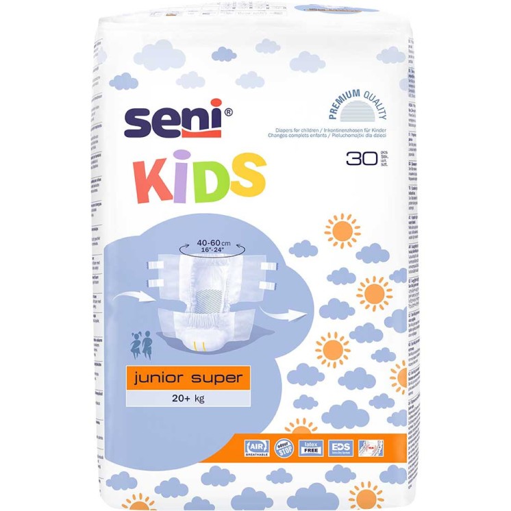 Seni Kids Junior Super, Windeln, 20+ Kg, PROBE 1 Stück