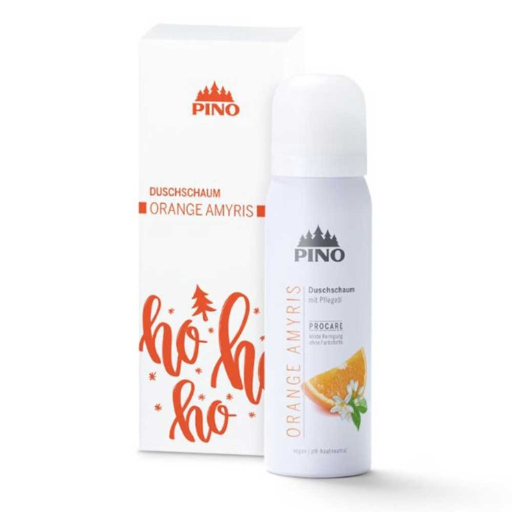 Pino Shower Me! Duschschaum Orange Amyris, 75 ml