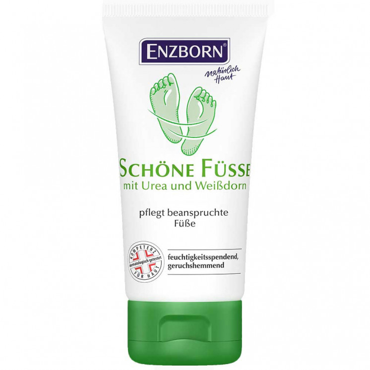 Enzborn Schöne Füße 75 ml – pflegende Fußcreme mit Urea & Allantoin