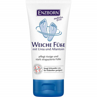 Enzborn Weiche Füße 75 ml – Fußcreme gegen Hornhaut & trockene Haut