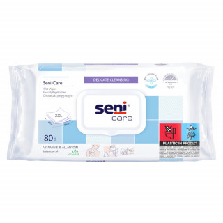 Seni Care Feuchttücher XXL, 80 Stück