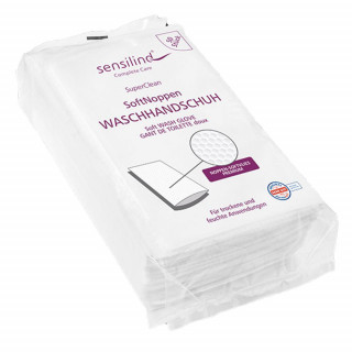 Sensilind SoftNoppen Waschhandschuhe, 1x50