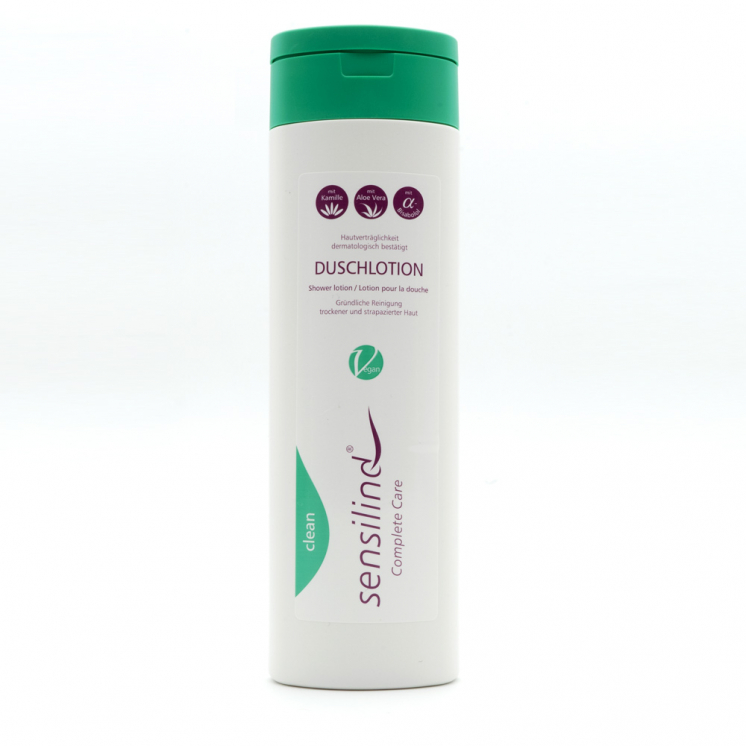 Sensilind Duschlotion – sanfte Reinigung, vegan, 1x250 ml