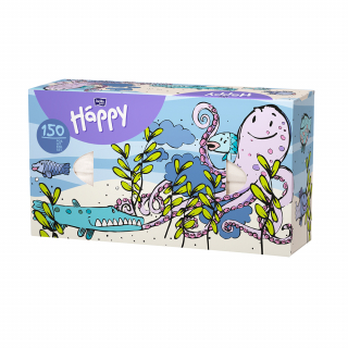 bella baby Happy Taschentücher Box Oktopus 150 Stück