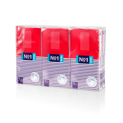 bella No.1 Taschentücher 4-lagig 6 x 9 Stück