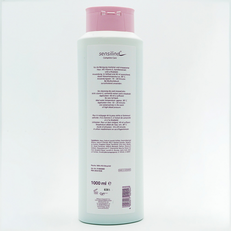 sensilind Cremebad Complete Care 1000 ml – für trockene Haut