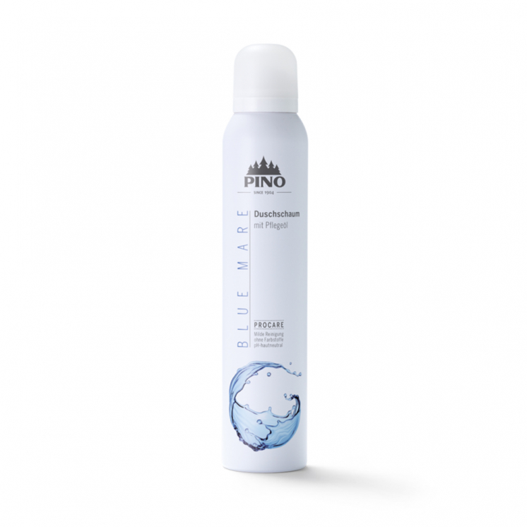 PINO Duschschaum Blue Mare 200 ml - maritime Duftfrische