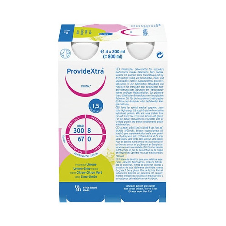 ProvideXtra® Drinkflasche Limone, 24x200 ml