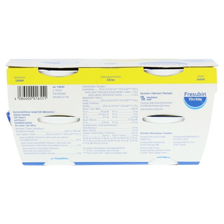 Fresubin® YOcrème Lemon, 24x125 g